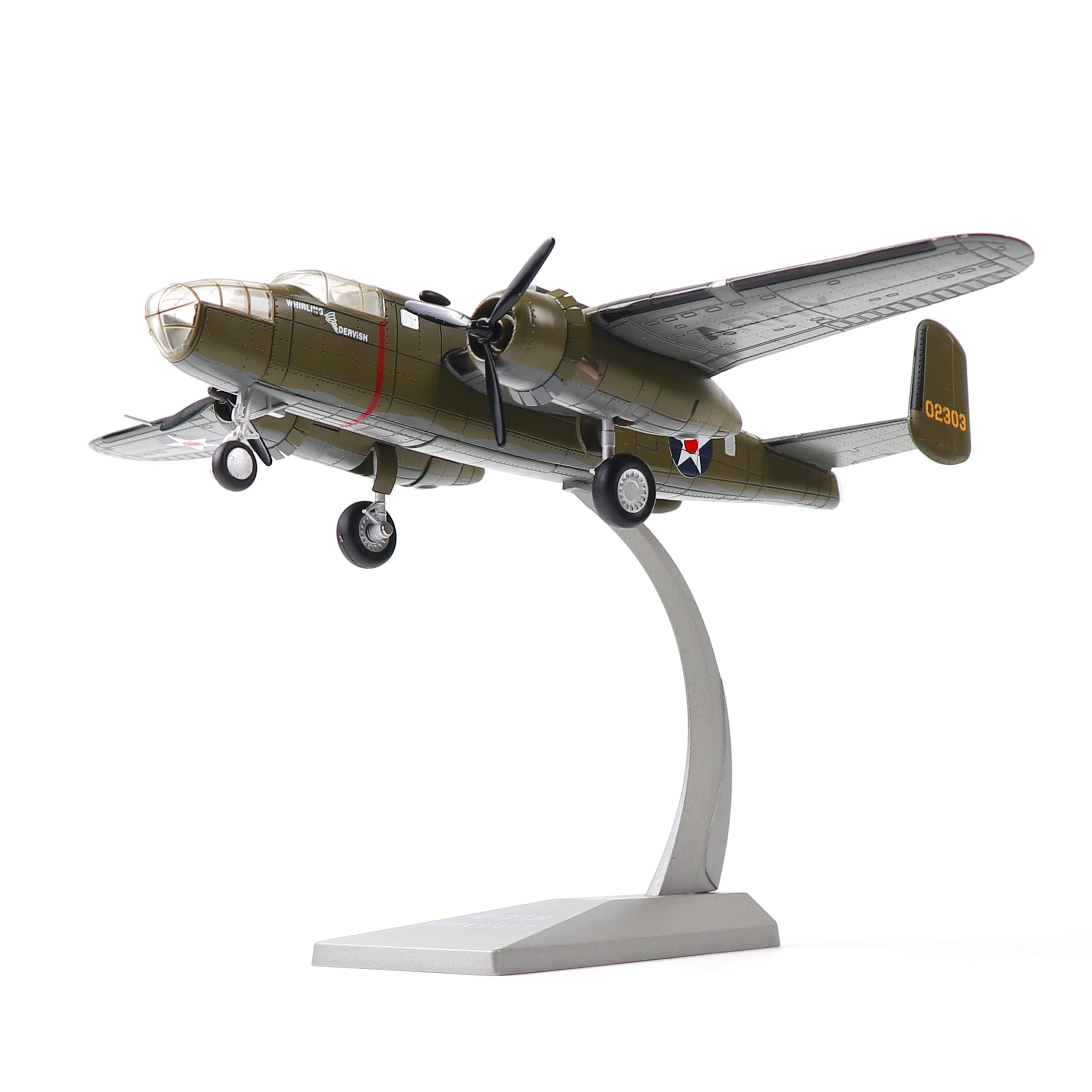 フランクリンミント メタルダイキャストコレクション B25 MITCHELL NUOTIE B-25B Mitchell Tokyo Raid 1/72 Bomber Metal Model Kits com
